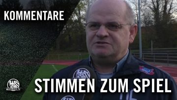 Die Stimmen zum Spiel (VfB Friedberg – KSG 1920 Groß-Karben, Kreisoberliga Friedberg) | MAINKICK.TV