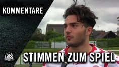 Die Stimmen zum Spiel (VfB Speldorf – RW Oberhausen II, Landesliga, Gr. 2, Kreis Niederrhein)