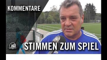 Die Stimmen zum Spiel | VfL Rheingold Poll – SC Rondorf (Testspiel)