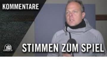 Die Stimmen zum Spiel | VfR Garching – FC Moosinning (Testspiel)