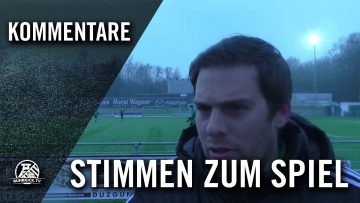 Die Stimmen zum Spiel (VfR Sölde – SG Phönix Eving, Kreisliga A2, Kreis Dortmund) | RUHRKICK.TV