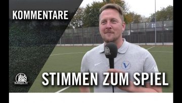 Die Stimmen zum Spiel | Victoria Hamburg U19 – ETV U19 (6. Spieltag, Regionalliga)