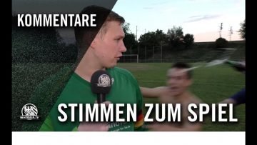 Die Stimmen zum Spiel | Victoria Heldenbergen – SG Marköbel (Kreispokal Hanau, Runde 1)