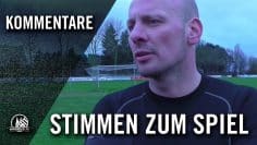 Die Stimmen zum Spiel (Viktoria 08 Arnoldsweiler – Borussia Freialdenhoven, Bitburger-Pokal)
