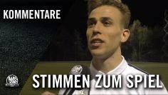 Die Stimmen zum Spiel (Viktoria Kelsterbach – TSV Lehnerz, Hessenliga)  | MAINKICK.TV