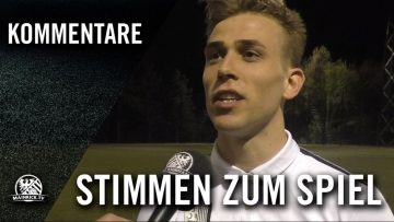 Die Stimmen zum Spiel (Viktoria Kelsterbach – TSV Lehnerz, Hessenliga)  | MAINKICK.TV