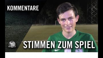 Die Stimmen zum Spiel | Viktoria Kelsterbach – SV Zeilsheim (2. Runde, Kreispokal)