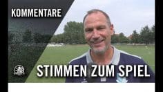 Die Stimmen zum Spiel | VSG Altglienicke – BSG Chemie Leipzig (Testspiel)
