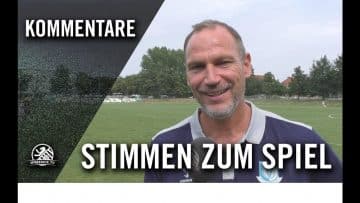 Die Stimmen zum Spiel | VSG Altglienicke – BSG Chemie Leipzig (Testspiel)