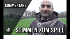 Die Stimmen zum Spiel | VSG Altglienicke – FSV Spandauer Kickers (3. Runde, Pokal)