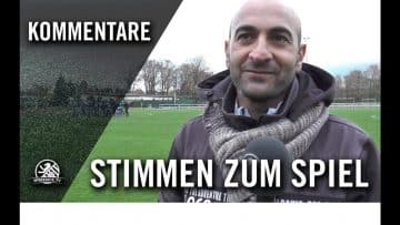 Die Stimmen zum Spiel | VSG Altglienicke – FSV Spandauer Kickers (3. Runde, Pokal)