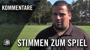 Die Stimmen zum Spiel (VSG Rahnsdorf – FC Hellas, Kreisliga Staffel B 2) | SPREEKICK.TV