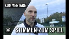 Die Stimmen zum Spiel | Wahlscheider SV  – FC Hennef 05 (Finale, Kreispokal Sieg)