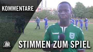 Die Stimmen zum Spiel | Wedeler TSV U16 – USC Paloma U16 (U16-Pokal, Viertelfinale)