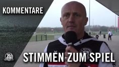 Die Stimmen zum Spiel (Westfalia Wickede – Holzwickeder SC, Westfalenliga, Staffel 2) | RUHRKICK.TV