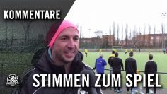 Die Stimmen zum Spiel (Wittenauer SC – Concordia Wilhemsruh, Landesliga, Staffel 1) | SPREEKICK.TV