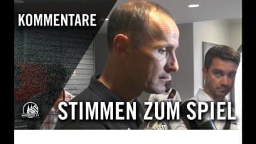 Die Stimmen zum Spiel | Wuppertaler SV – Bayer 04 Leverkusen (Testspiel)