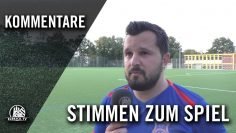 Die Stimmen zum Spiel | Zonguldakspor – Rot Weiss Wilhelmsburg (2. Runde, Pokal)