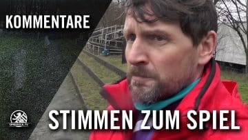 Die Stimmen zum Spielabbruch (Spandau 06 – Eintracht Mahlsdorf II, Bezirksliga St. 1)