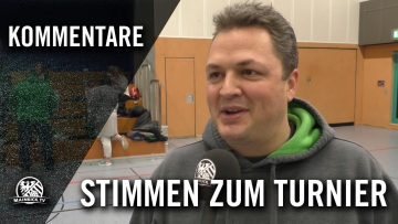 Die Stimmen zum Turnier (1. FC Sulzbach-Hallenturnier 2016) | MAINKICK.TV