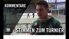 Die Stimmen zum Turnier | 3. Hallenmasters der Eintracht Sportfreunde Windecken