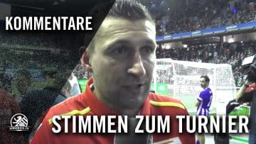 Die Stimmen zum Turnier (AOK Traditionsmasters) | SPREEKICK.TV