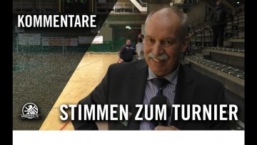 Die Stimmen zum Turnier | Berlin-Liga-Hallenturnier 2018