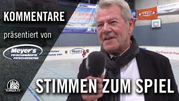 Die Stimmen zum Turnier (Bert-Meyer Cup) | ELBKICK.TV präsentiert von Bert-Meyer