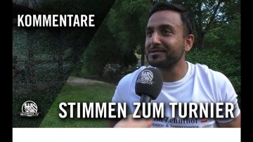 Die Stimmen zum Turnier | Fußball-Cup der Frankfurter Sparkasse (Vorrunde)