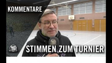 Die Stimmen zum Turnier (Hallenturnier FV Hausen)