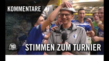 Die Stimmen zum Turnier | Tantec Cup 2017 U17