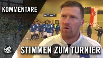 Die Stimmen zum Turnier (U15 C-Junioren, Endrunde, BFV Hallenmeisterschaft 2017) | SPREEKICK.TV
