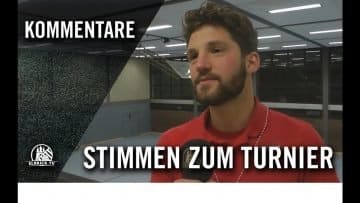 Die Stimmen zum Turnier (U19 Futsal Hallenmeisterschaft)