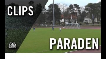 Distanzschuss ohne Probleme abgewehrt! | Parade von Leonid Sergeev (FC Hertha 03 Zehlendorf U19)