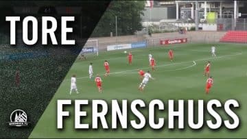 Distanztor von Max Schneider (Bayer 04 Leverkusen, U17 B-Junioren)