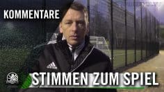 Dohlich (Concordia Wilhelmsruh) & Heinrich (Wacker 21 Lankwitz) – Stimmen zum Spiel | SPREEKICK.TV
