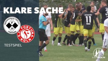 Dritter Sieg im dritten Testspiel | SpVg Frechen 20 – SC Fortuna Köln (Testspiel)