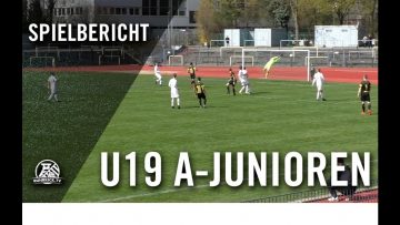 DSC Wanne-Eickel U19 – Borussia Dortmund U19 (Achtelfinale Westfalenpokal)