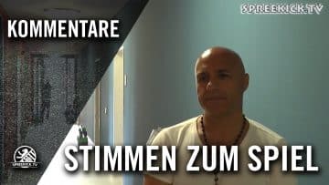 E. Kitay (NSF Gropiusstadt) S. Mitroglu (Sperber Neukölln) – Stimmen (Sperber – NSF) | SPREEKICK.TV