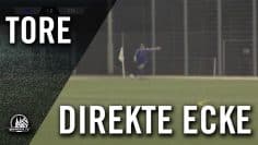 Eckball-Schlenzer von Daniel Hillebrands (SV Bergfried Leverkusen) | RHEINKICK.TV