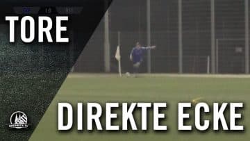 Eckball-Schlenzer von Daniel Hillebrands (SV Bergfried Leverkusen) | RHEINKICK.TV