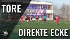 Ecken-Tor von Lukas Bosanksy (1. FC-TSG Königstein) | MAINKICK.TV