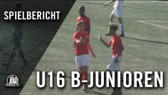 Eimsbütteler TV U16 – SC Nienstedten U16 (6. Spieltag, U16-Oberliga)