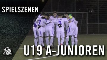 Eintracht Frankfurt – Darmstadt 98 (U19 A-Junioren, Freundschaftsspiel) – Spielszenen | MAINKICK.TV