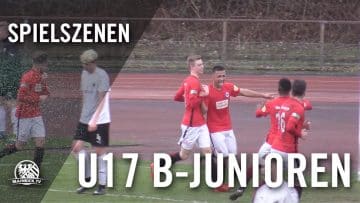 Eintracht Frankfurt – SV Sandhausen (U17 B-Junioren, Bundesliga) – Spielszenen | MAINKICK.TV