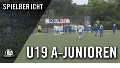 Eintracht Lokstedt U19 – SC Victoria Hamburg U19 (1. Spieltag, U19-Oberliga)