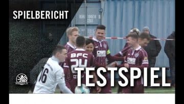 Eintracht Mahlsdorf – BFC Dynamo (Testspiel)