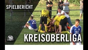 Eintracht Oberissigheim – TSV Niederissigheim (3. Spieltag, Kreisoberliga Hanau)