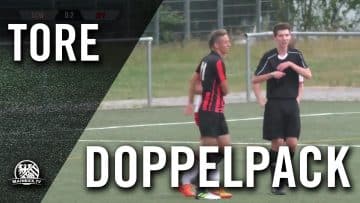 Eiskalt – Alexander Butz (JFV Alsbach-Auerbach) netzt doppelt