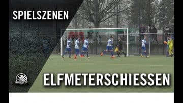 Elfmeterschießen | Berliner AK 07 U19 – Hertha BSC U19 (Viertelfinale, Pokal)